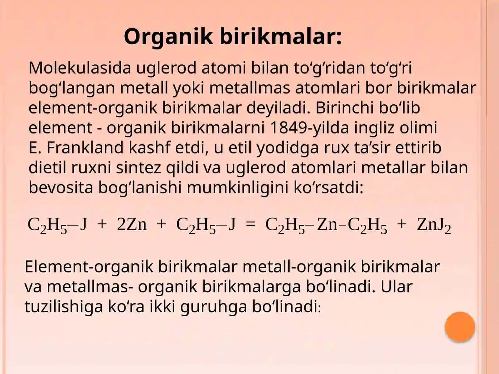 Organik birikmalarni tuzilishini aniqlashning fizik-kimyoviy usullari 3