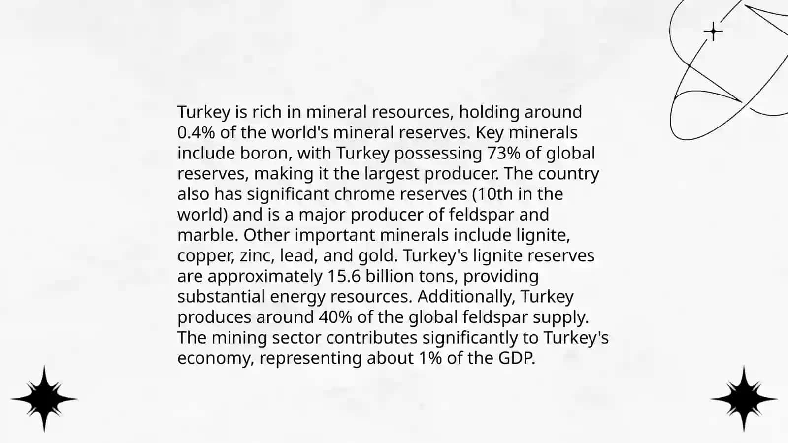 Turkiyaning tabiiy resurs potensiali haqida taqdimot tayyorlash 3