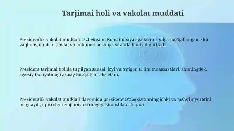 Tarjimai hol va vakolatlar 3