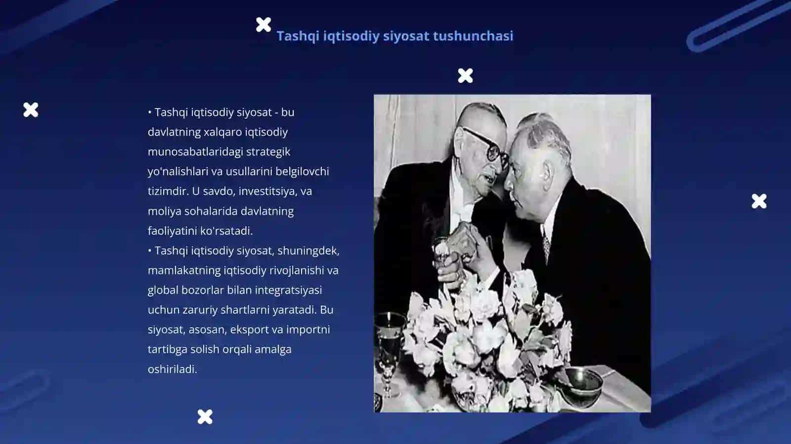 Tashqi iqtisodiy siyosat 3