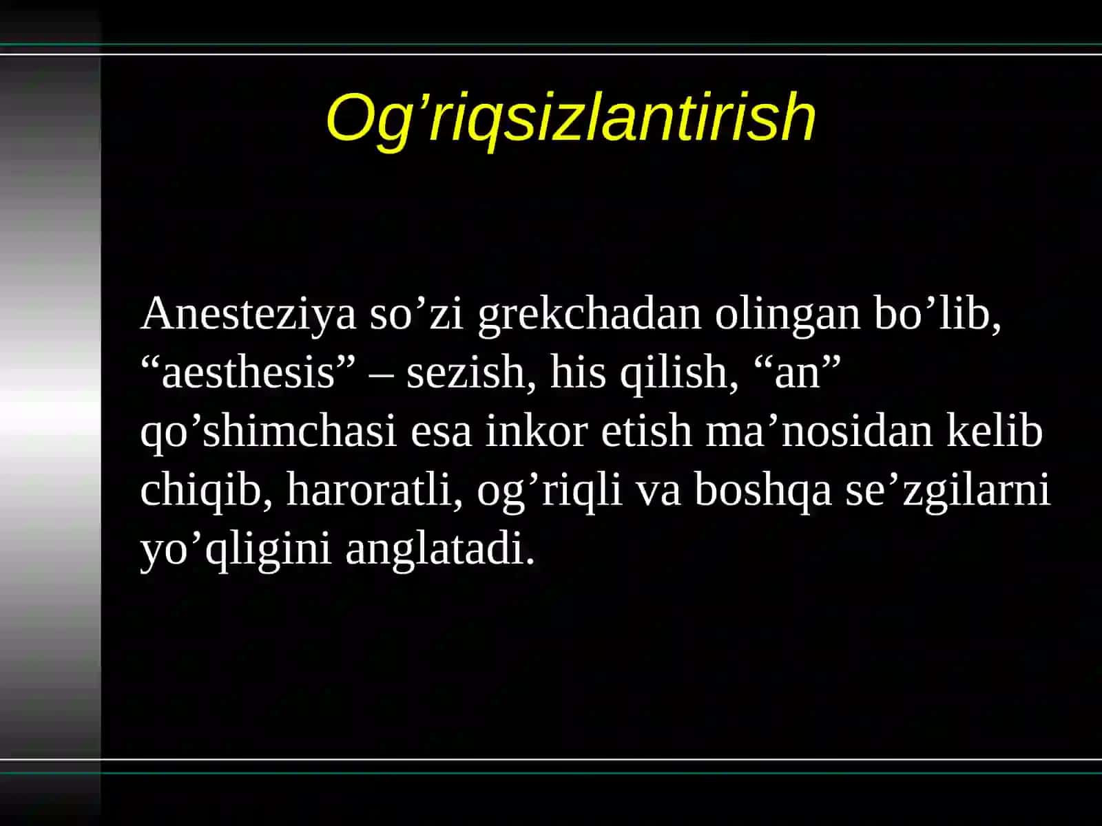 Mаhаlliy аnеsteziya 3