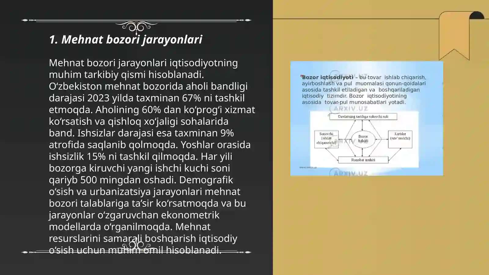 Iqtisodiyot bo'yicha nobel mukofati lauriyatlari g'oyalari Klaudia Golden va Richard Tixaler 3