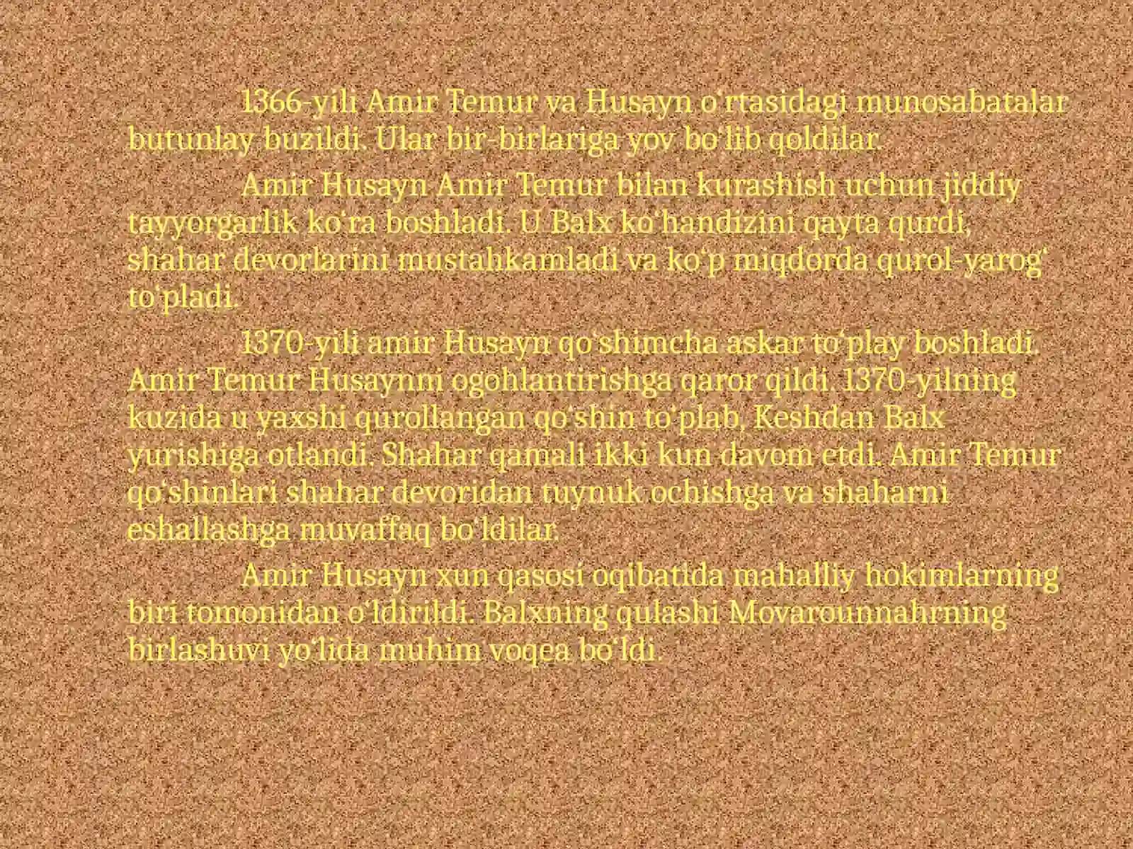 amir temur saltanati 3