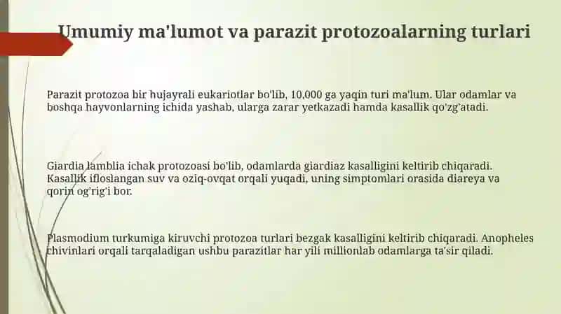Parazit protozoa 3