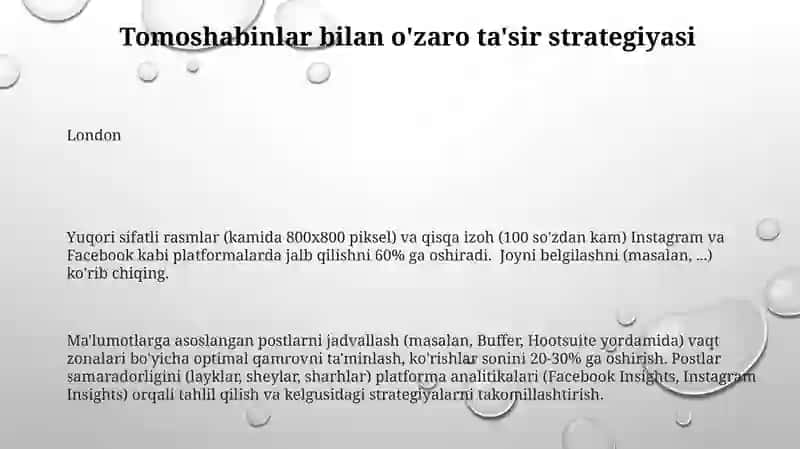 Postning ta'siri 3