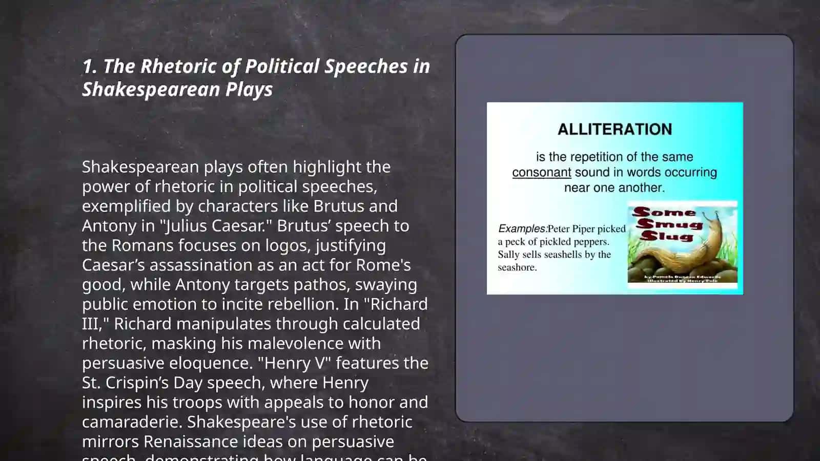 The Rhetoric of Political Speeches in Shakespearean Plays 3