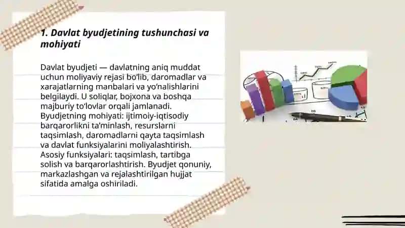 Davlat byudjeti tushunchasi va uning tuzilmasi 3
