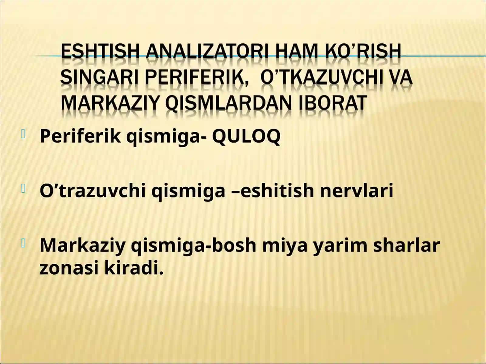 Odamning eshitish organlari 3