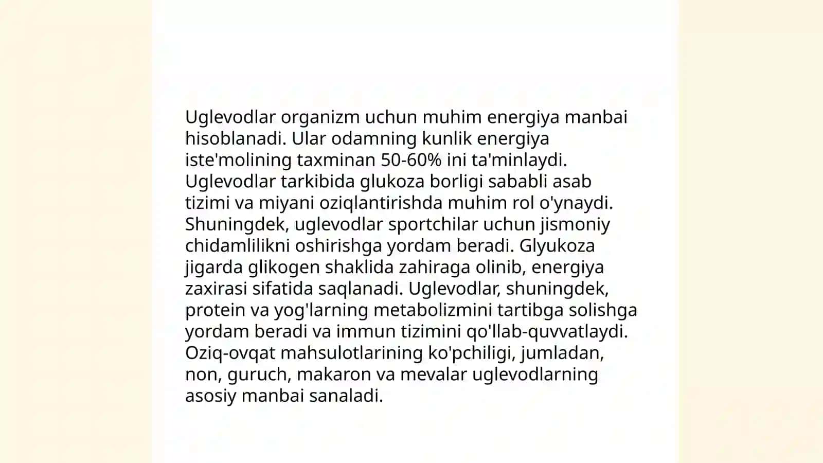 Uglevodlar 3
