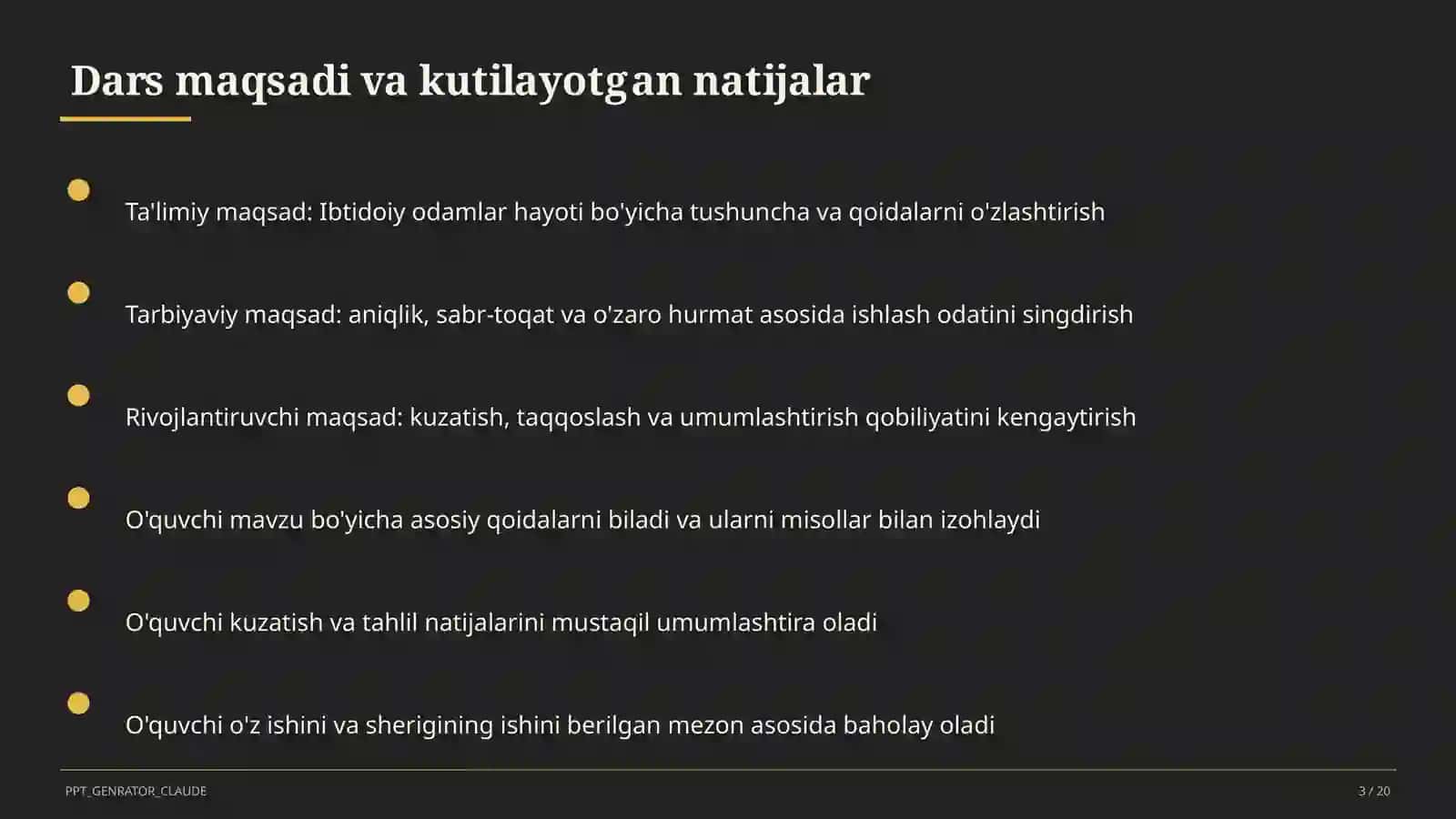 Ibtidoiy odamlar hayoti (5-sinf) 3