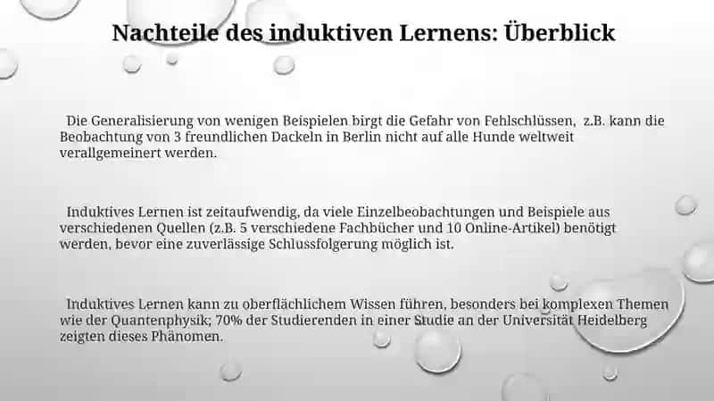 Induktives Lernen 3