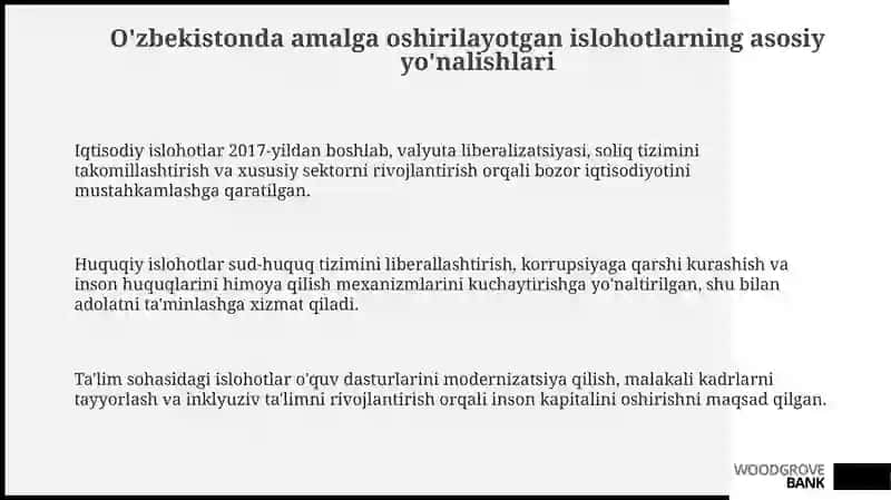 O'zbekistonda ijtimoiy islohotlar: Mazmun va Mohiyat 3