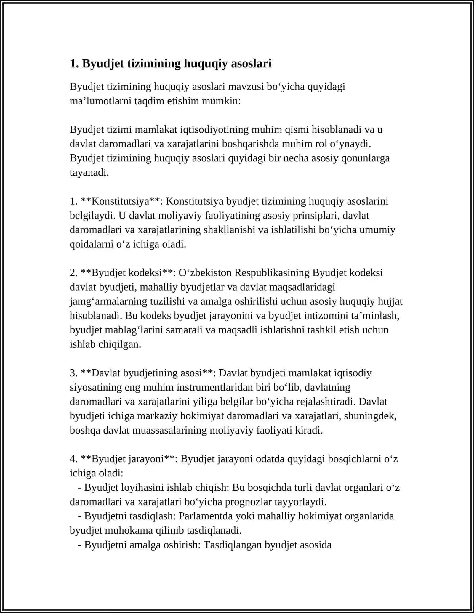 BYUDJETNING MOLIYAVIY-HUQUQIY ASOSLARI 3
