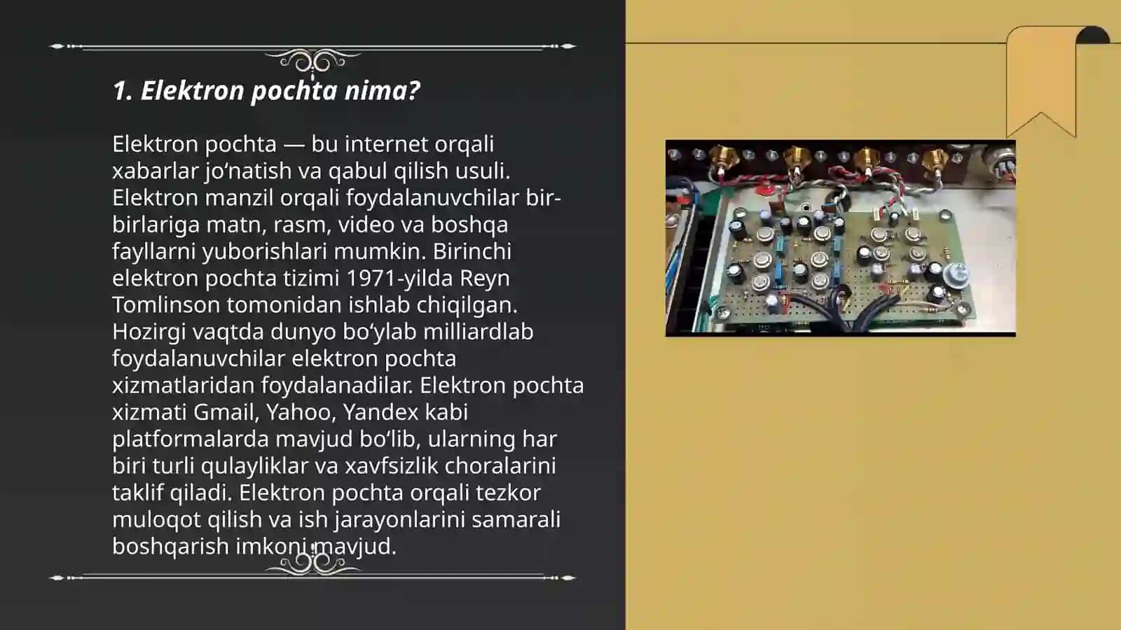 Elektron pochta hosil qilish mumkin bôlgan qidiruv tizimlari 3