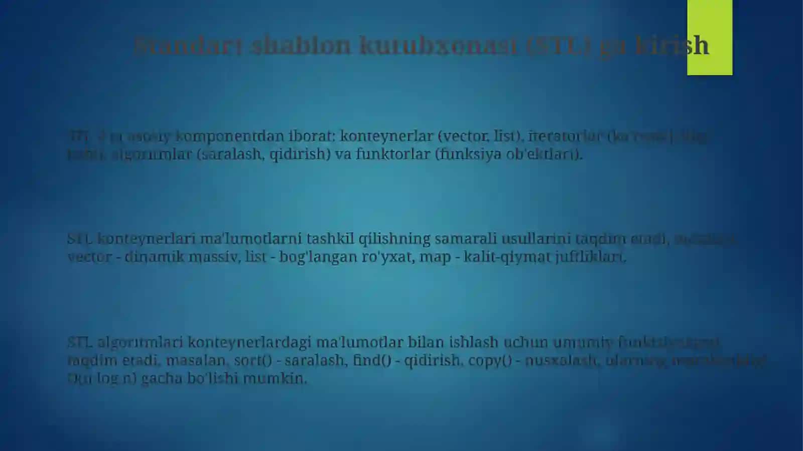 Standart shablon asosi 3