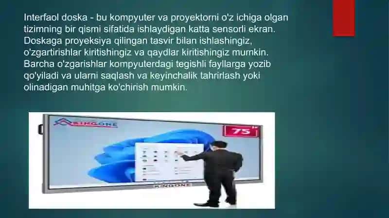 Interaktiv Doska Tizimlari 3