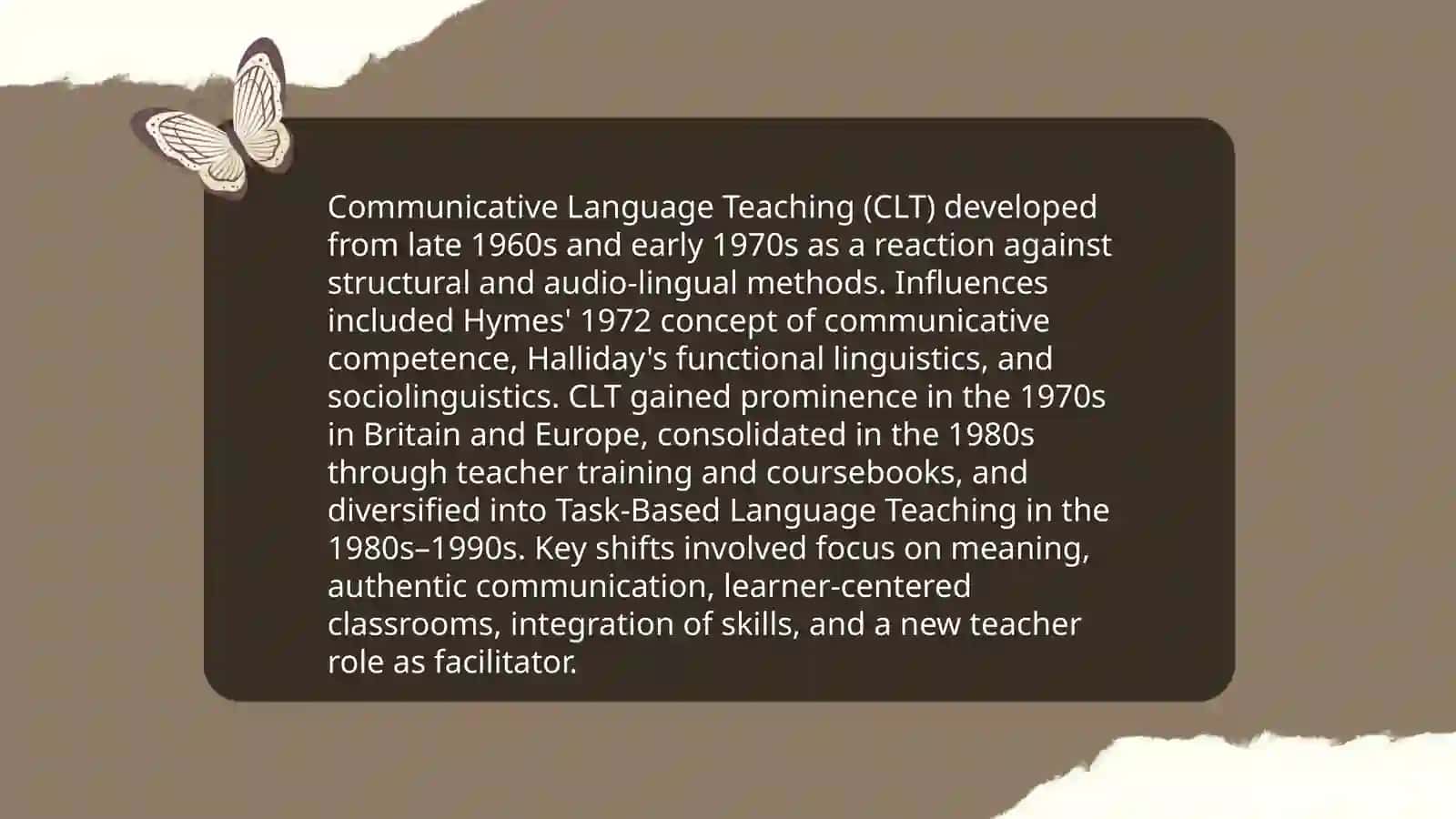 The Communicative Approach 3
