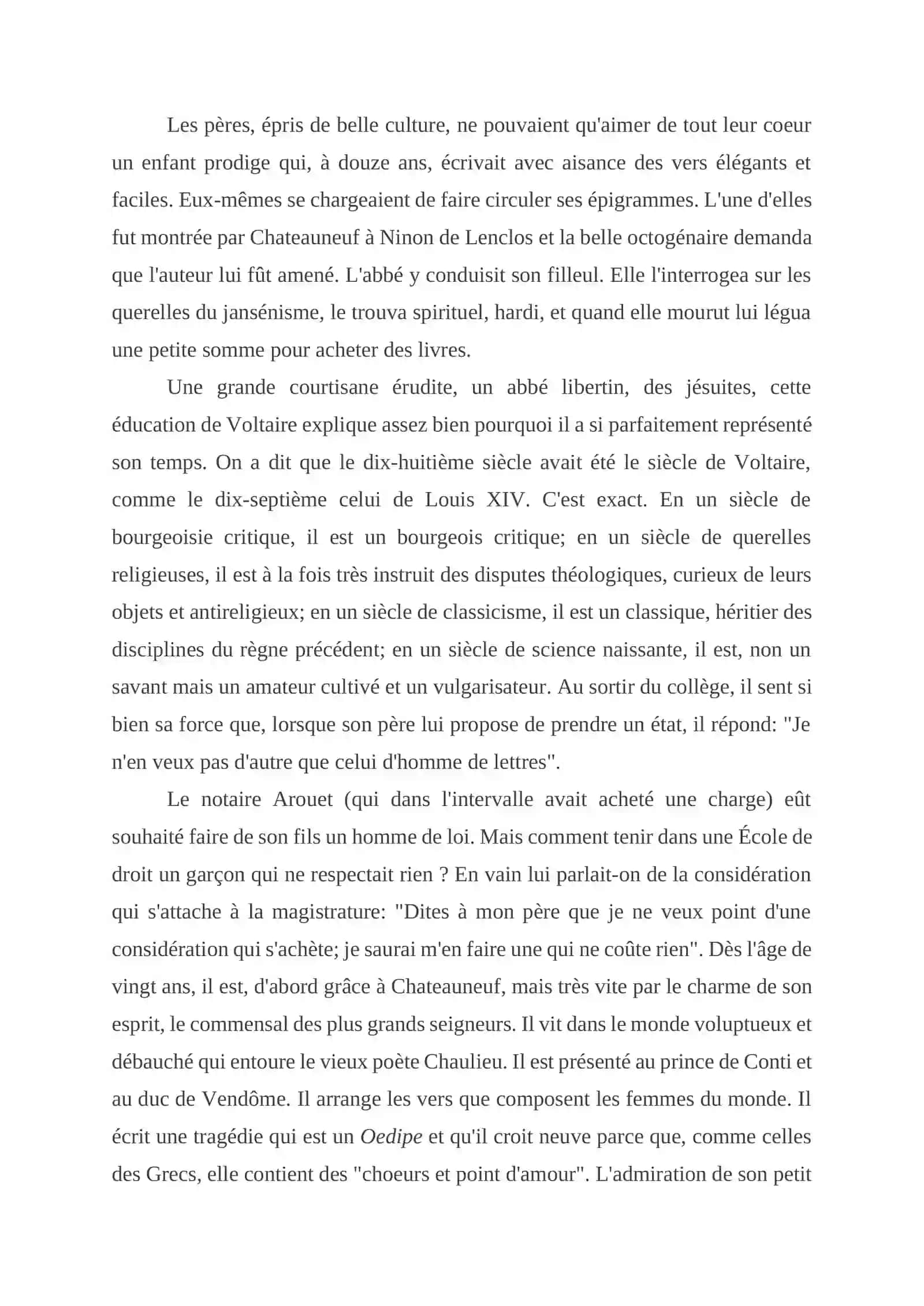 Lettres phlosophiques qui changent la vie de Voltaire 3