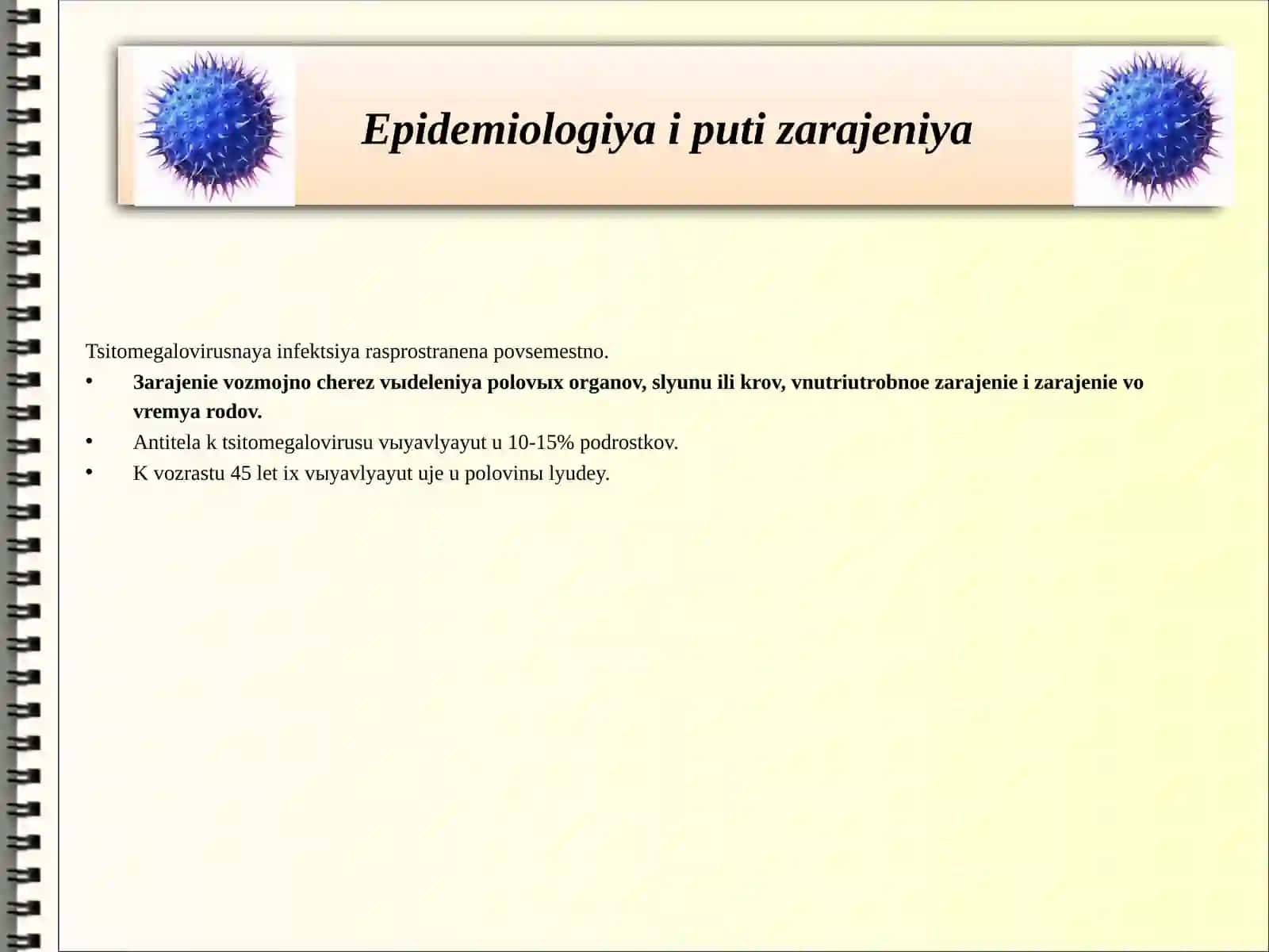 Jinsiy yo'l bilan yuquvchi infeksiyalar va sitomegalovirus 3