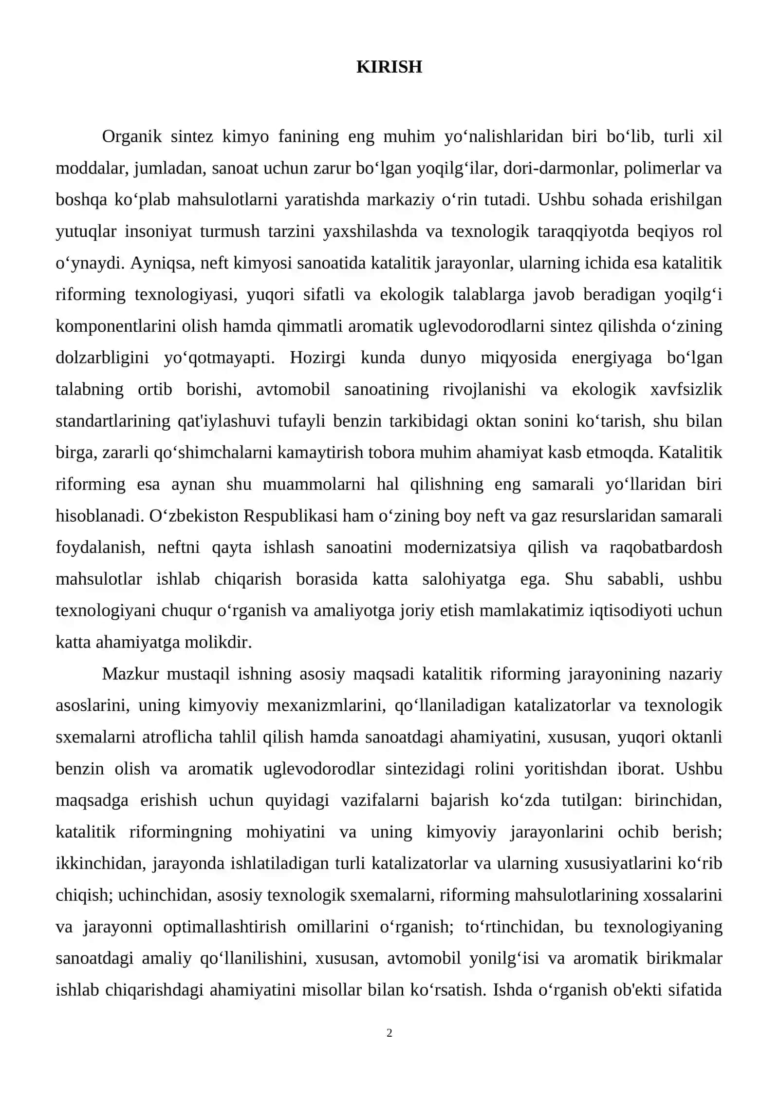 Katalitik riforming. 3