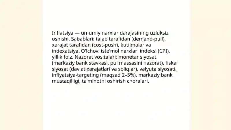 Makroiqtisodiy muammolar va siyosat 3