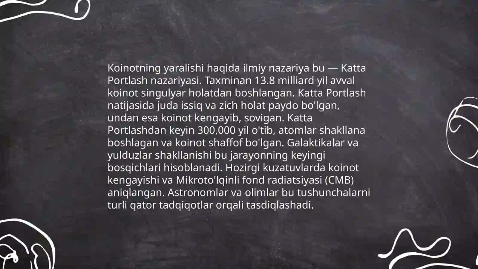 Elementar zarrachalarning paydo bo'lish tarixi 3