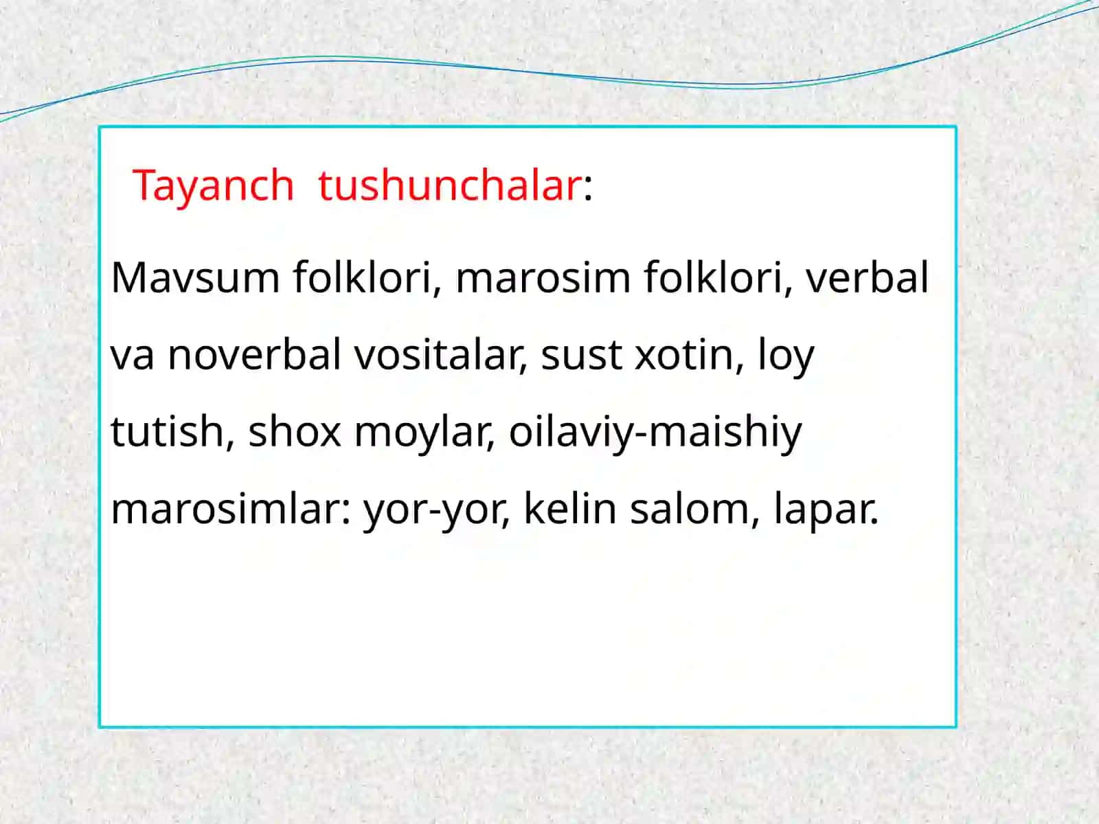 O‘ZBEK FOLKLORI 3
