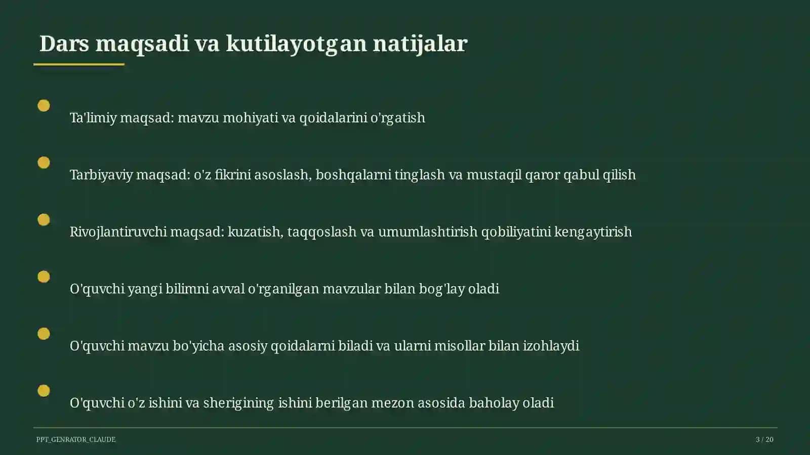 Geografiya 11-sinfgacha: o'lkashunoslik loyihalari va xarita bilan ishlash 3