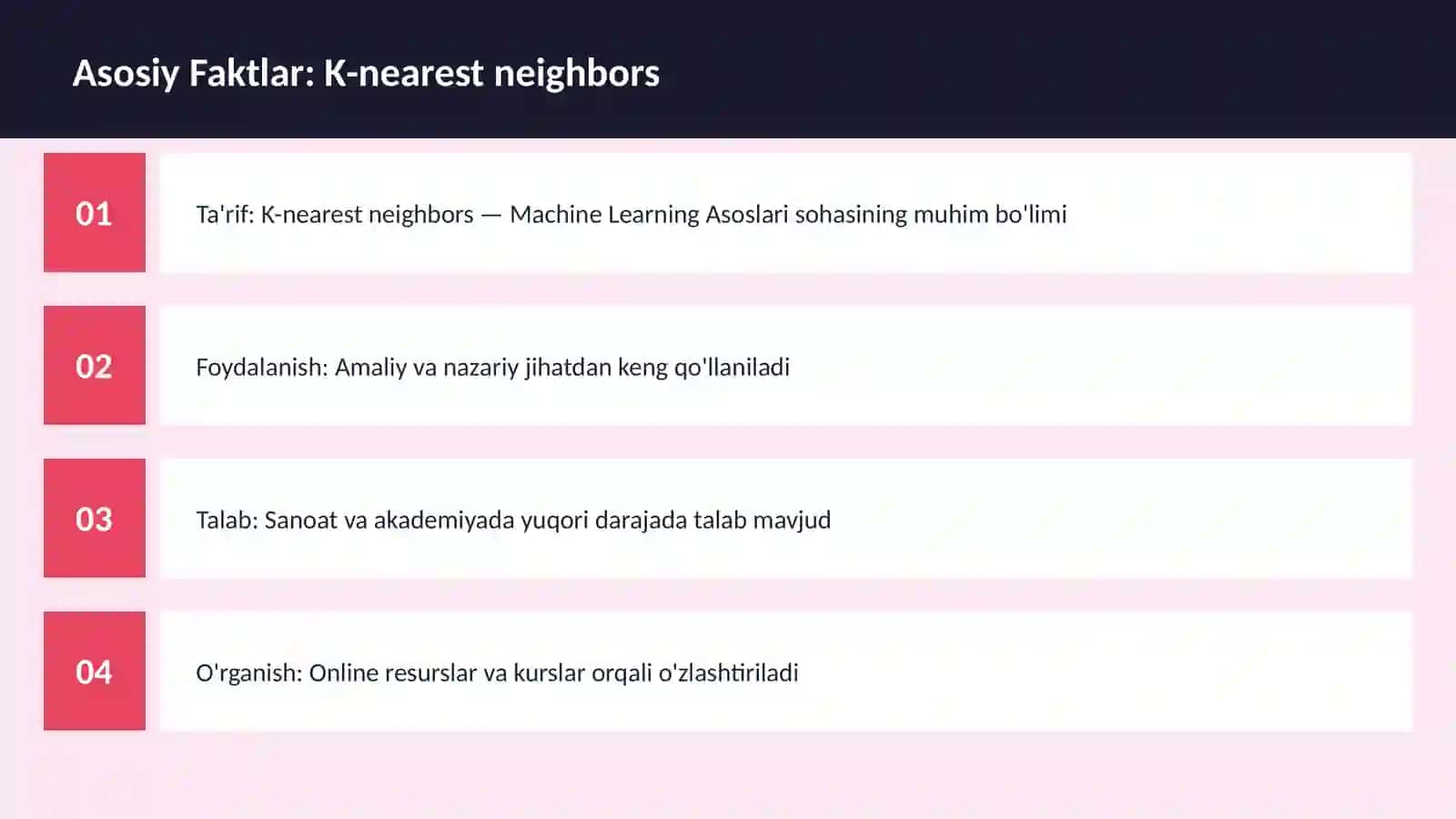AI | MACHINE LEARNING ASOSLARI 3