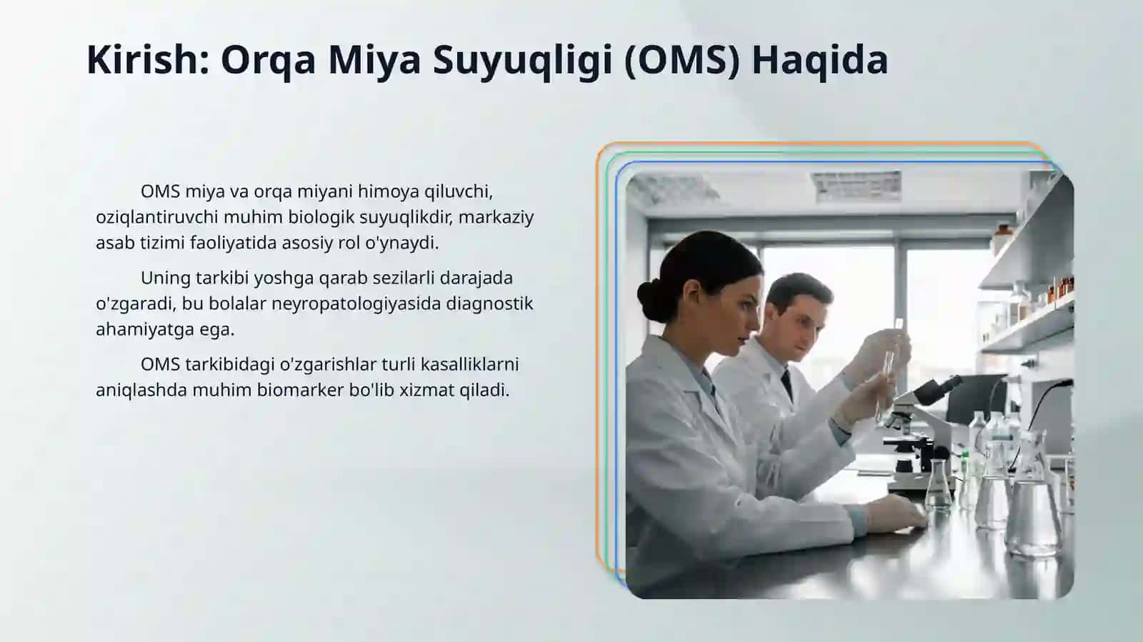 Orqa miya suyuqligining bola yoshiga mansub tarkibi 3