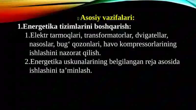 Bosh energetik malaka tavsifi 3