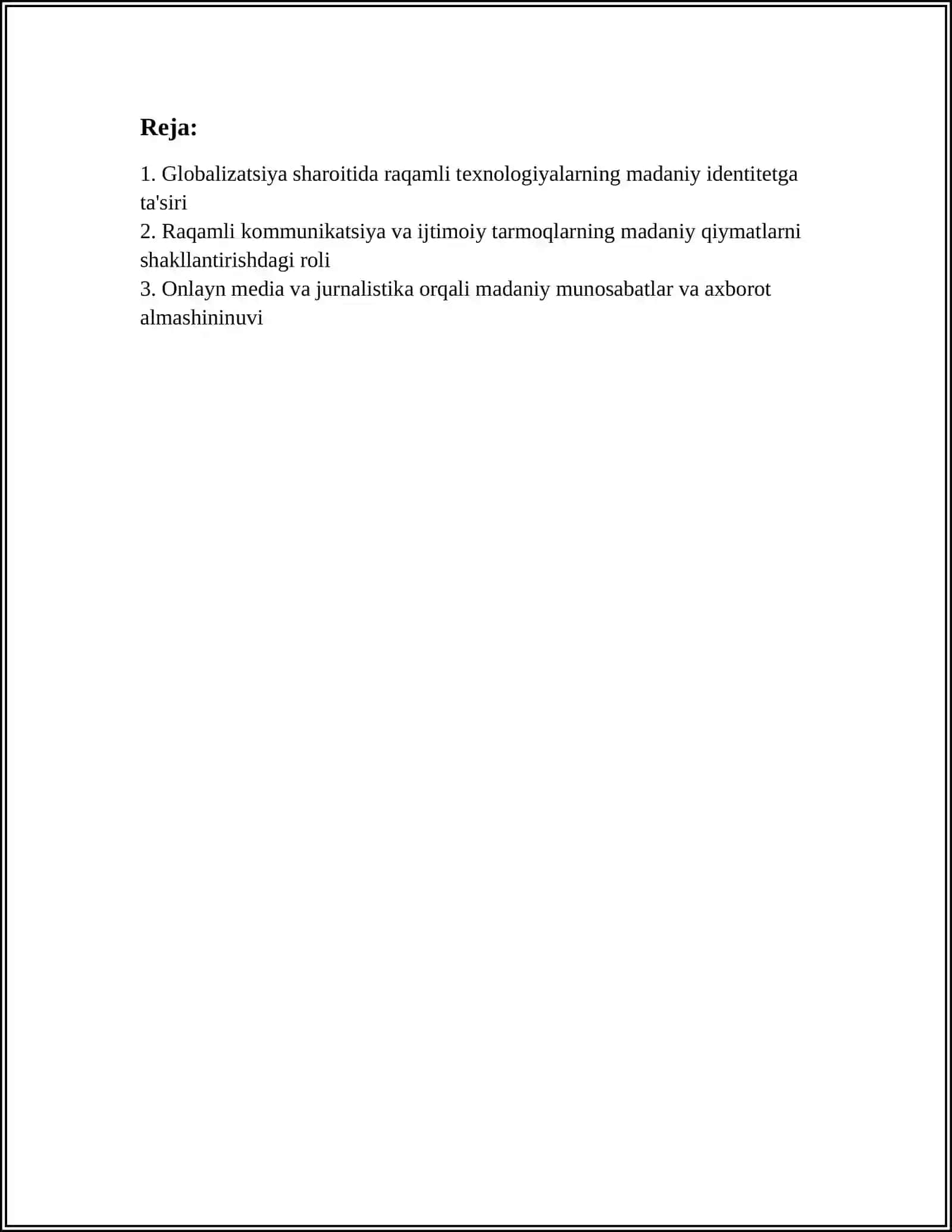 GLOBALLASHUV SHAROITIDA RAQAMLI TEXNOLOGIYALARNING IJTIMOIY-MADANIY VA KOMMUNIKATIV AHAMIYATI 3