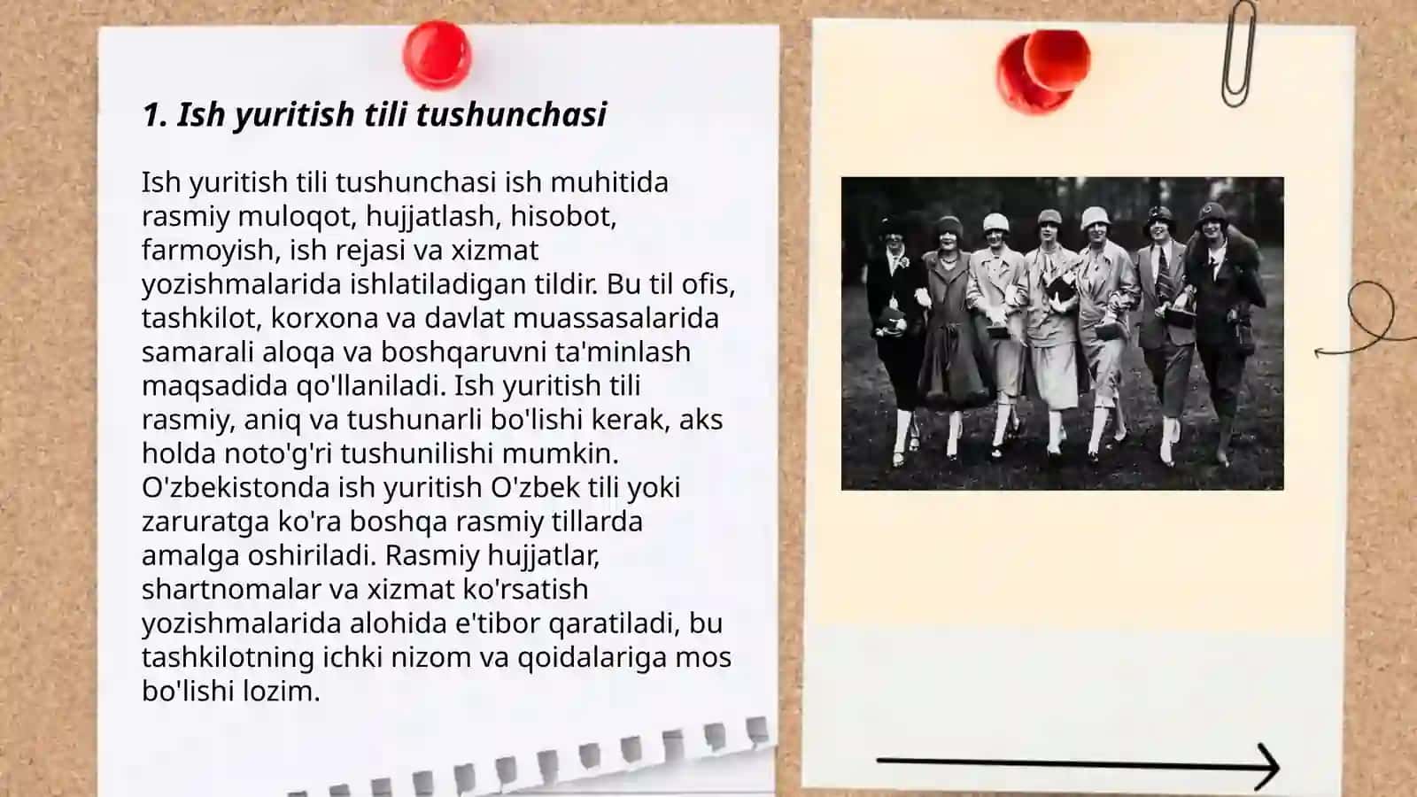 Ish yuritish tili va uslubi 3