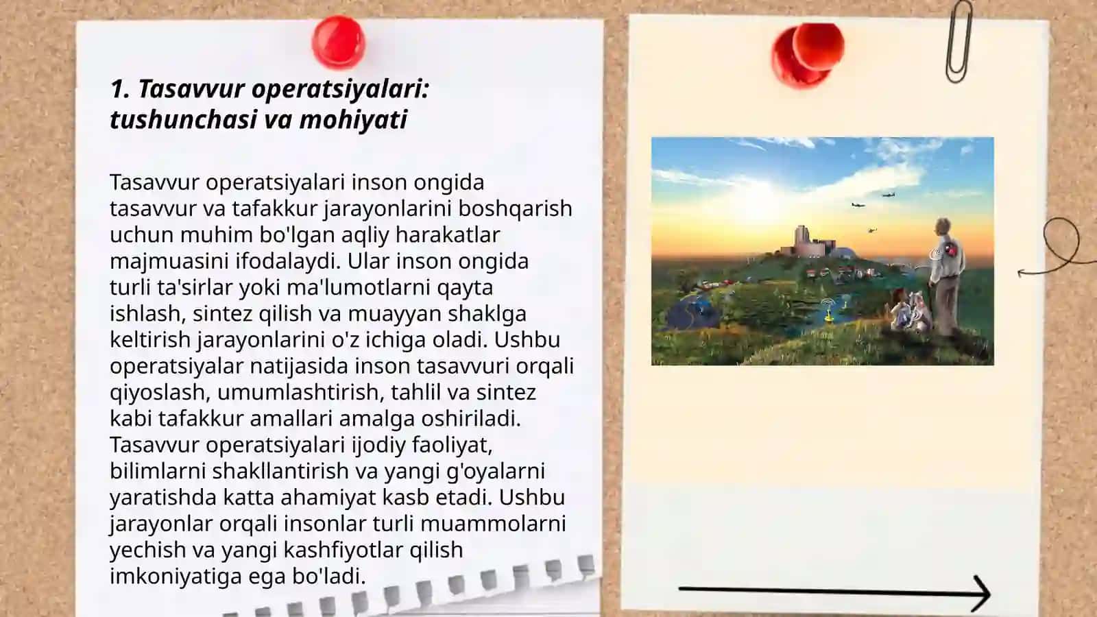 Tasavvur operatsiyalari 3