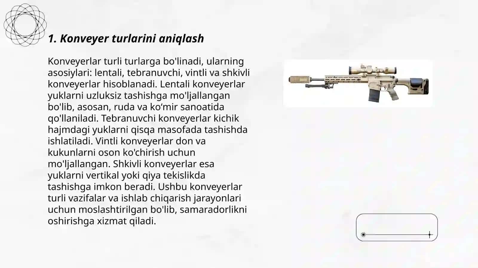 Konveyerlar tanlash, loyihalash, pnevmatik transport vositalari 3