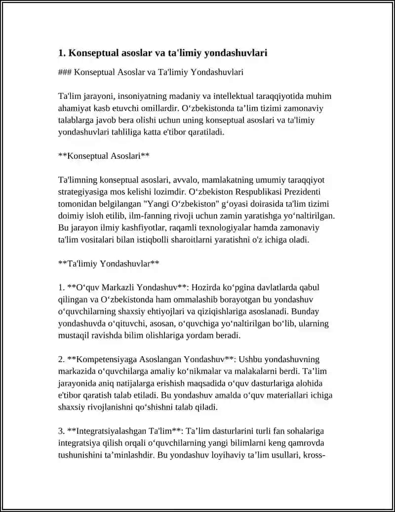 IMKONIYATI CHEKLANGAN BOLALARNI UMUMTA'LIM MAKTABLARIDA O'QITISHDA KONSEPTUAL TALABLARI 3