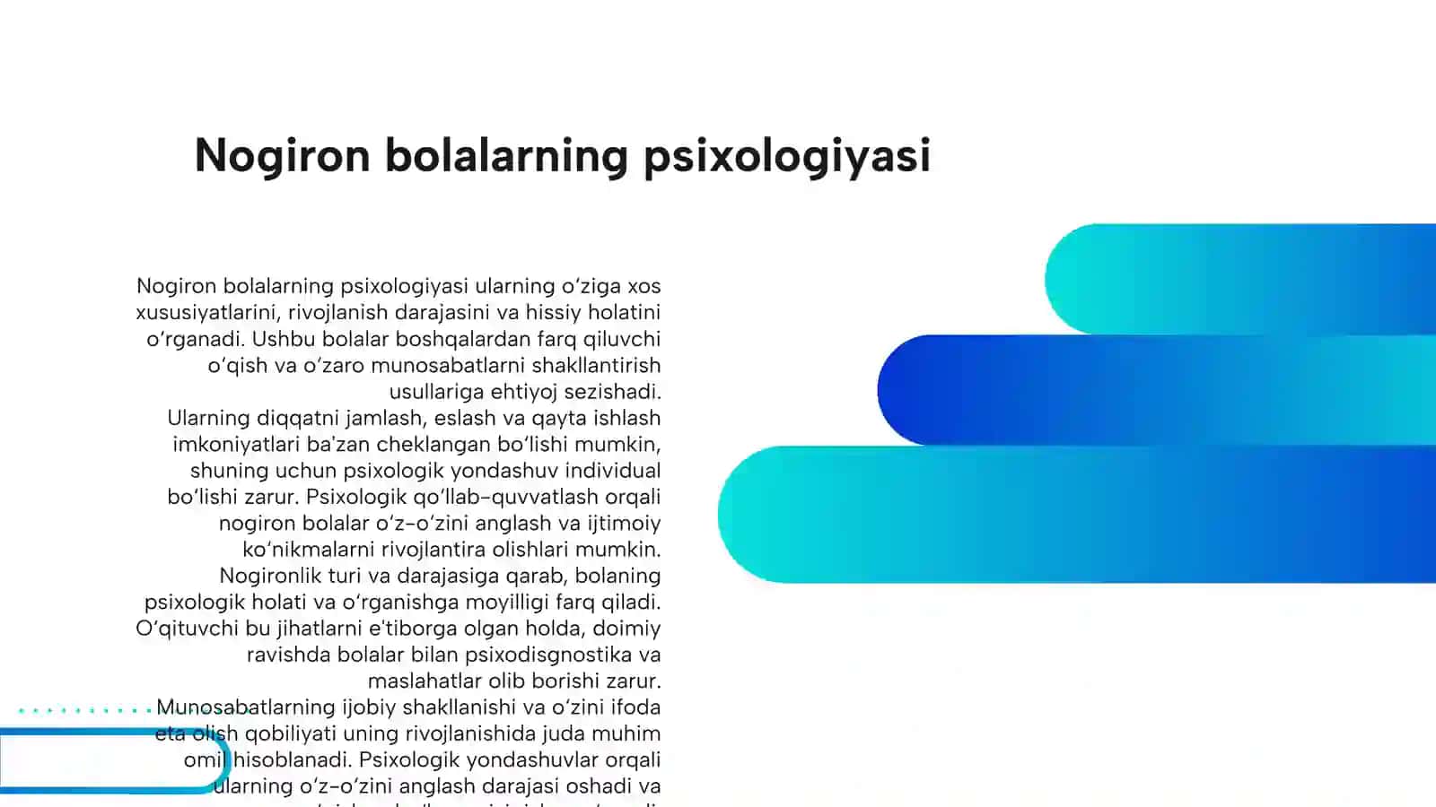 Nogironligi bolgan bolalarga tarix va geografiya fanlarini o'qitishning nazariy asoslari 3