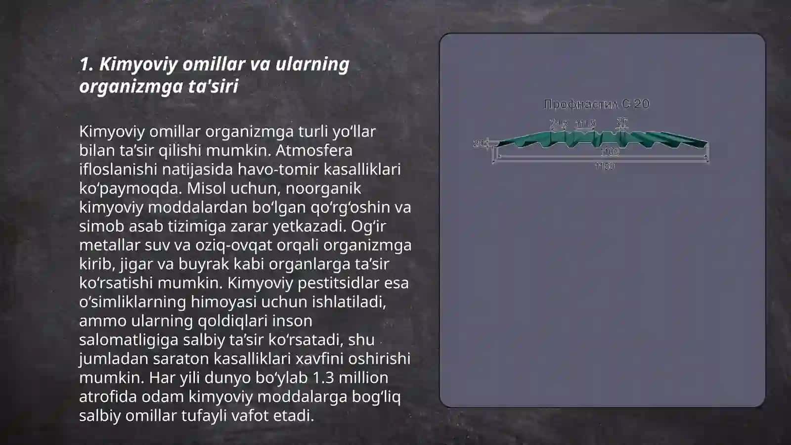Kimyoviy omillarni umumzaxarli va maxsus ta'siri haqida tushuncha 3
