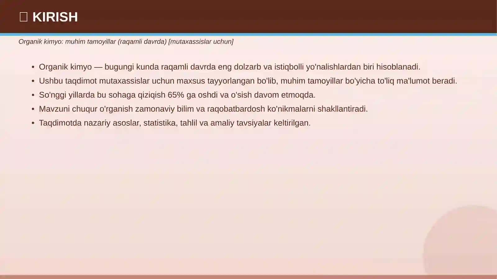 ORGANIK KIMYO 3