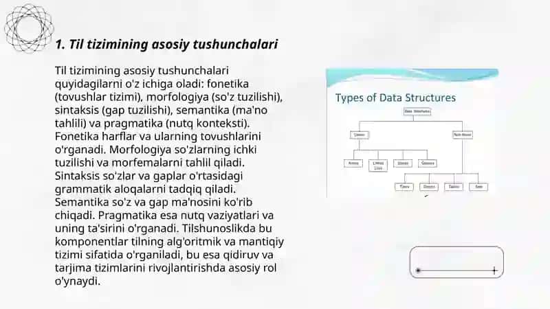 Til tizimi va strukturasi 3