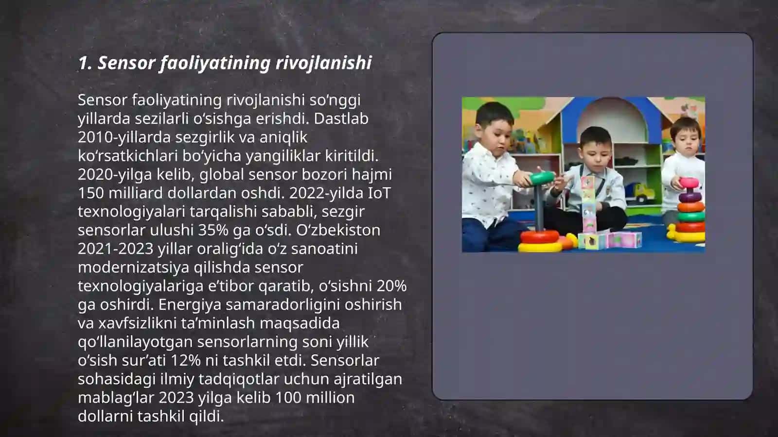 Sensor, tayanch-harakat, intellekt va nutq buzilishlari qo‘shilib kelgan mujassam nuqsonli bolalar. Murodullayeva Shaxnoza 3