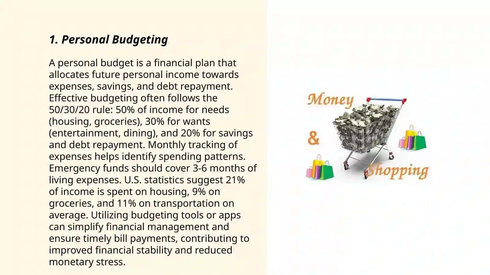 Personal Budgeting 3