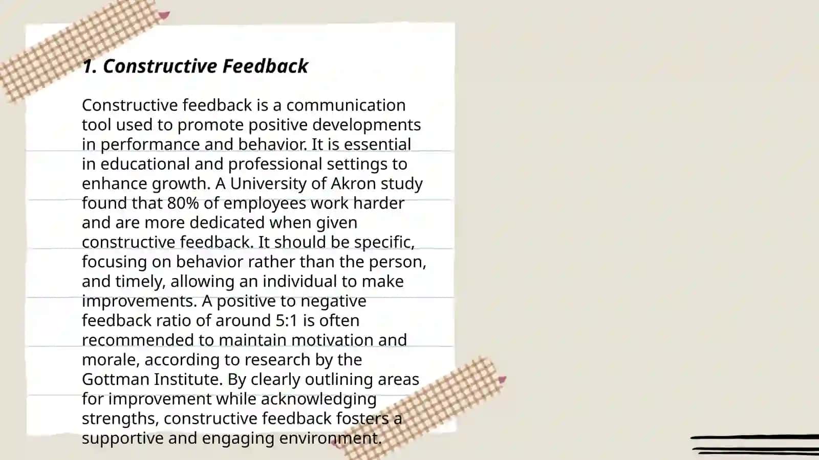 Giving Feedback 3