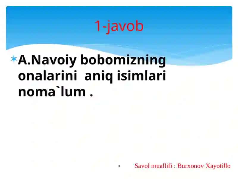 Matematika fanini o'qitish 3