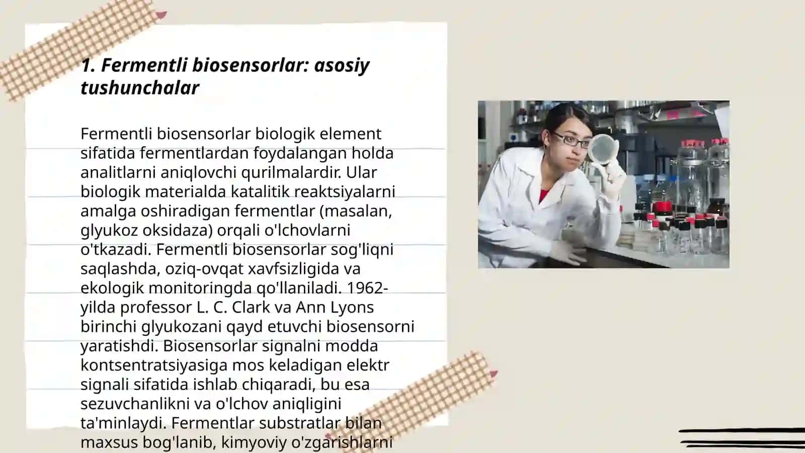 Fermentli biosensorlar 3