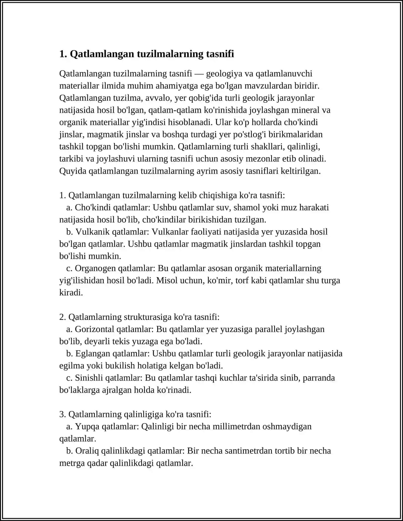 QATLAMLARNING LITOLOGIK TARKIBI VA O’ZGARUVCHANLIGI 3
