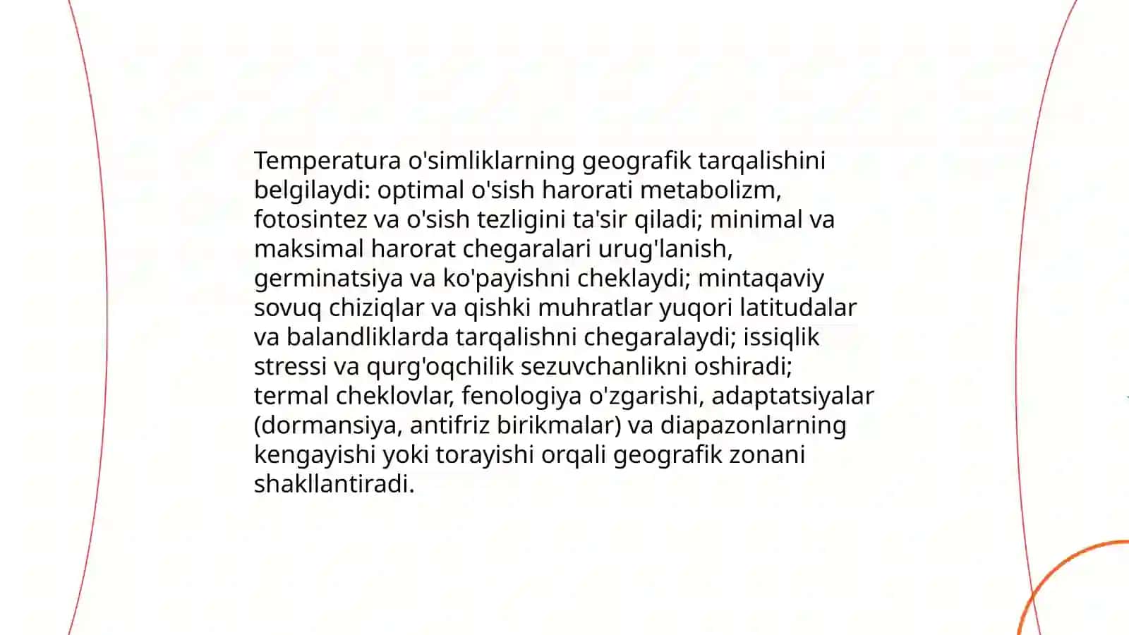 Iqlimning ósimliklarning tarqalishiga ta'siri 3