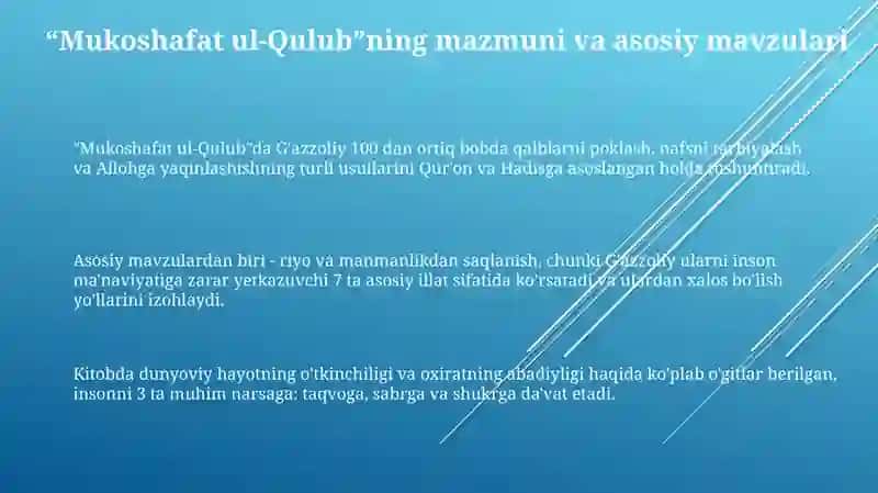 Mukoshafatul qulub 3