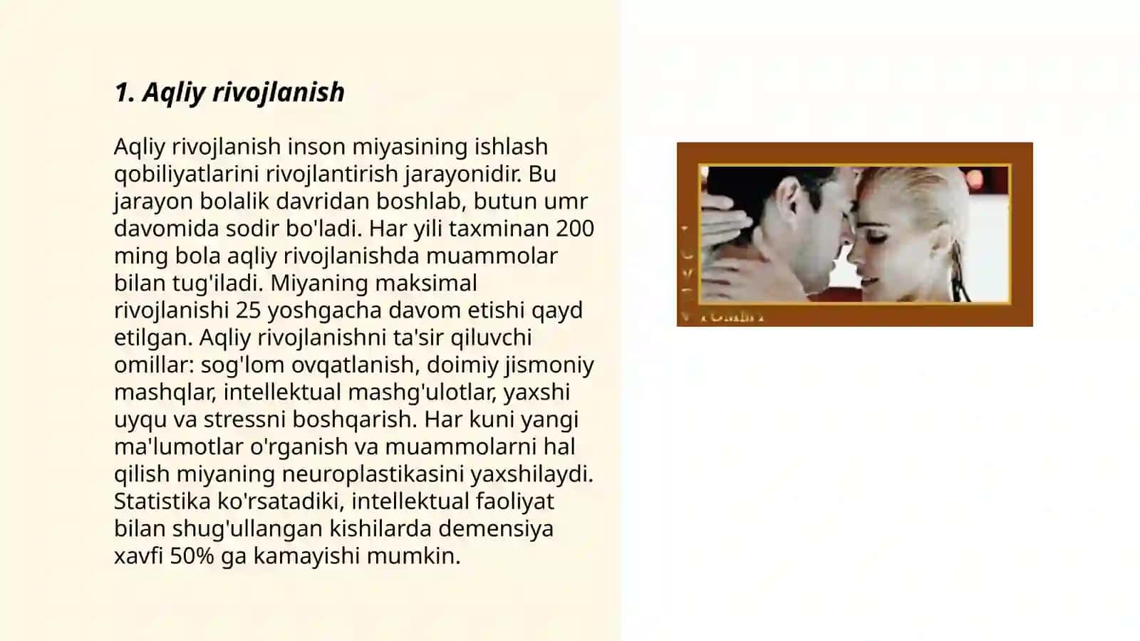 Kichik maktab yoshi davrida pisixik rivojlanish xususiyatlari 3