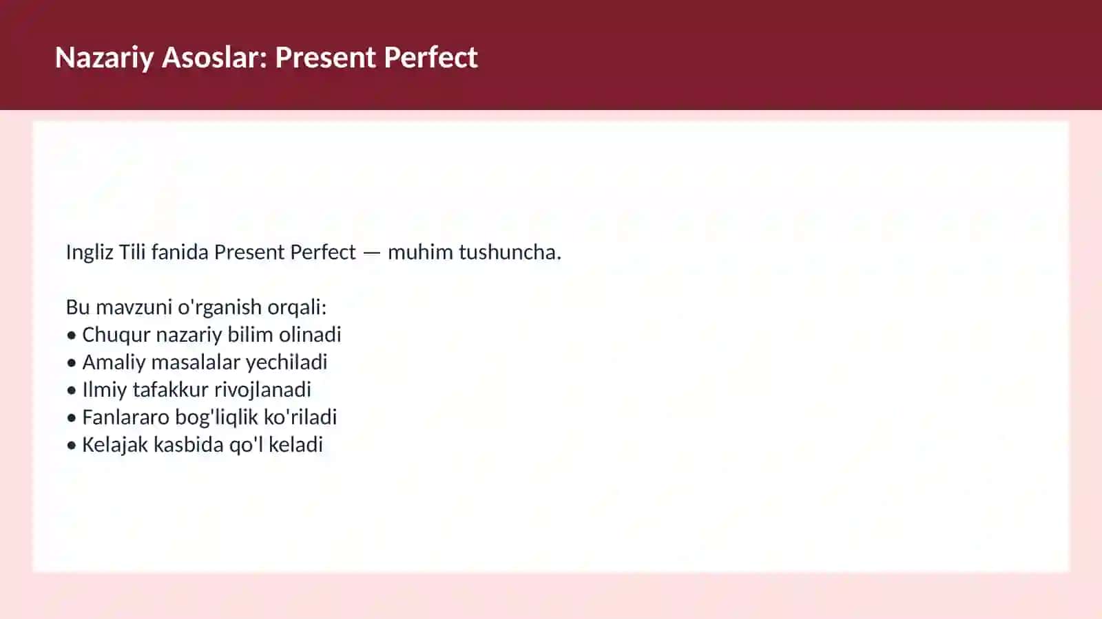 Present Simple 3